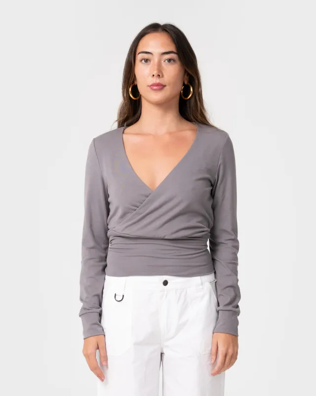 Honey Slouch L/S Top made by Rusty