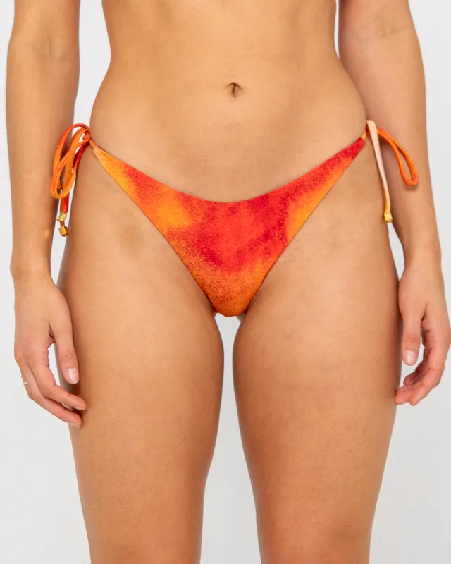 Sunrise Midi Side Ties Bikini Bottom made by Rusty