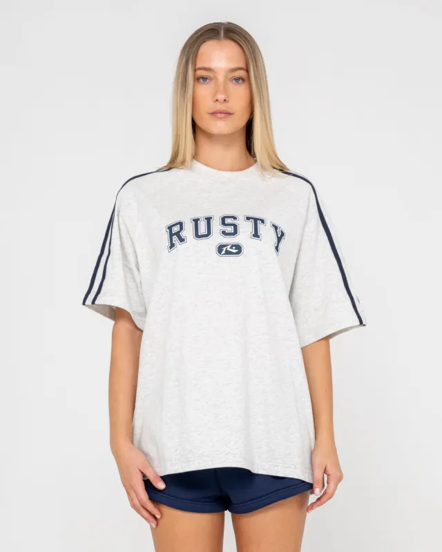 All Saint Collegiate Og Oversize Tee made by Rusty
