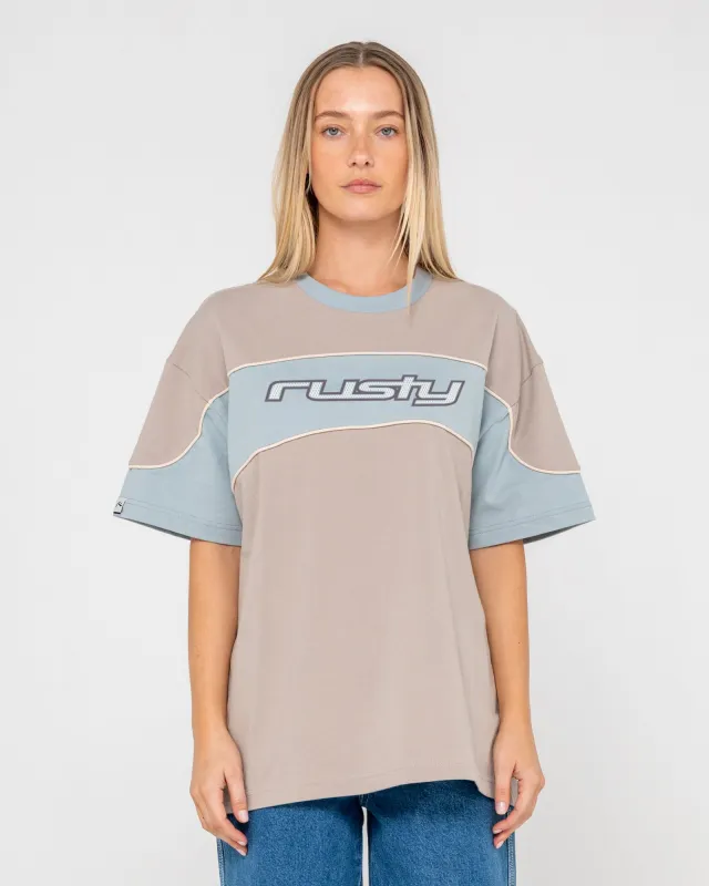 Kinetic Oversize Tee made by Rusty