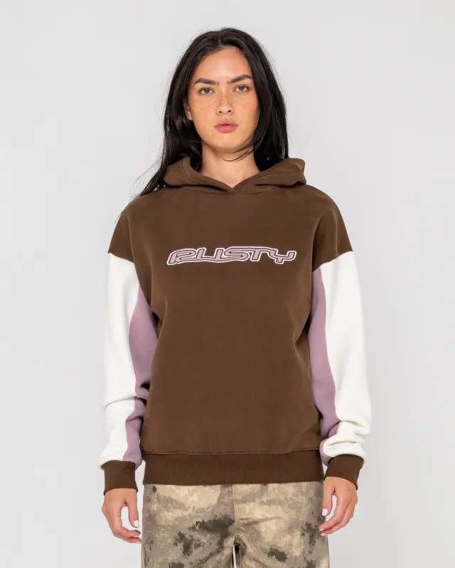 Neopole Panelled Hooded Fleece made by Rusty