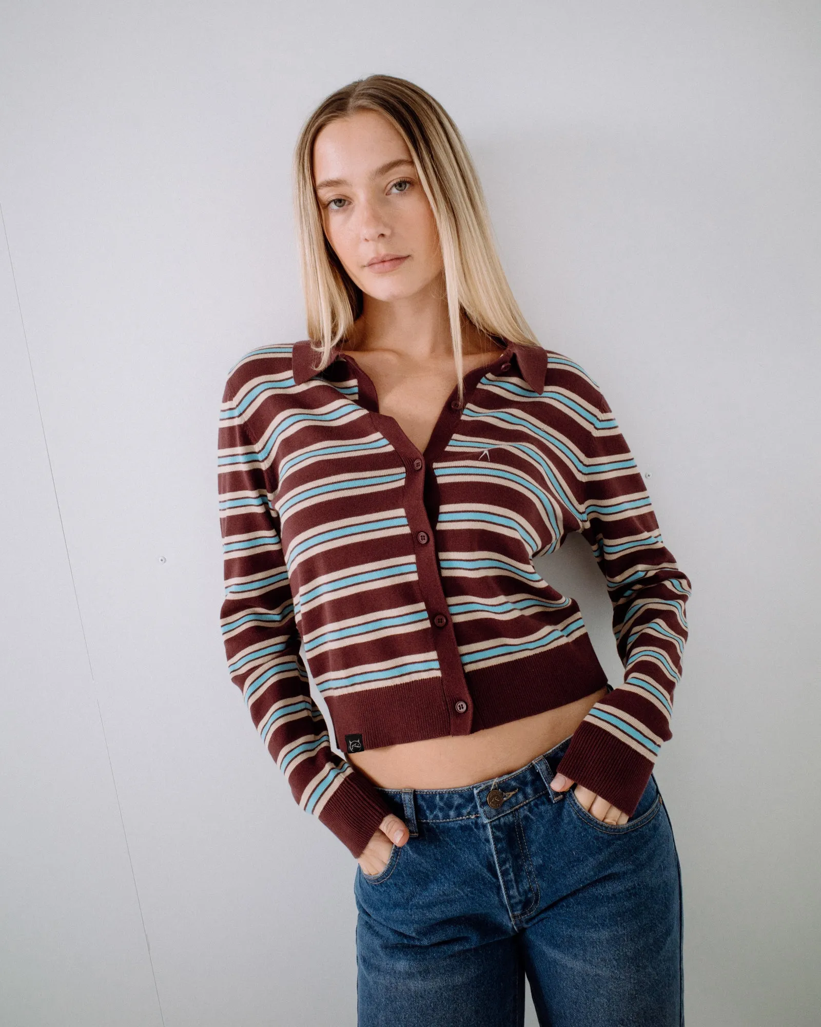 Extra Credit Button Up Cardigan sold by Rusty product image thumbnail 4