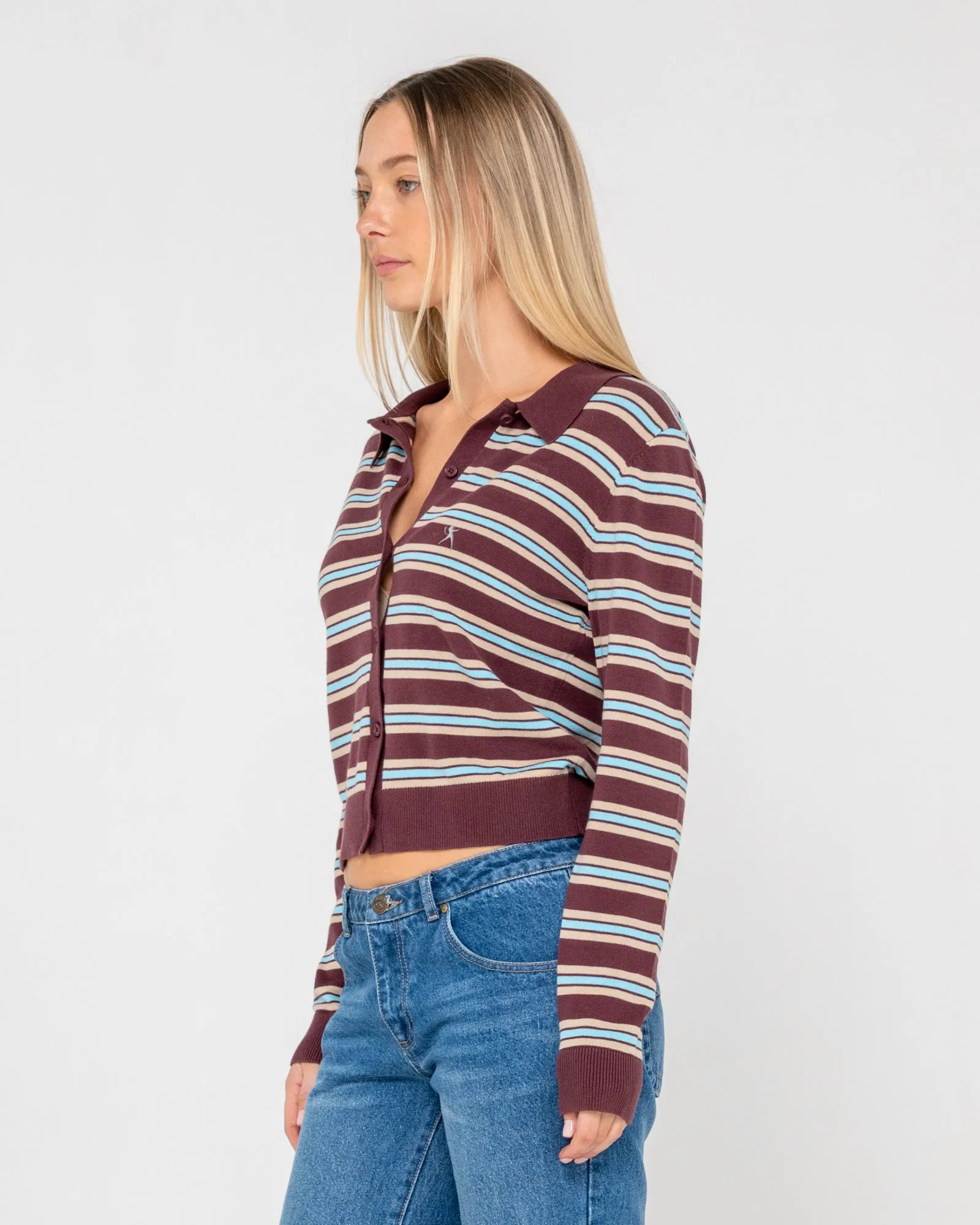 Extra Credit Button Up Cardigan sold by Rusty product image thumbnail 3