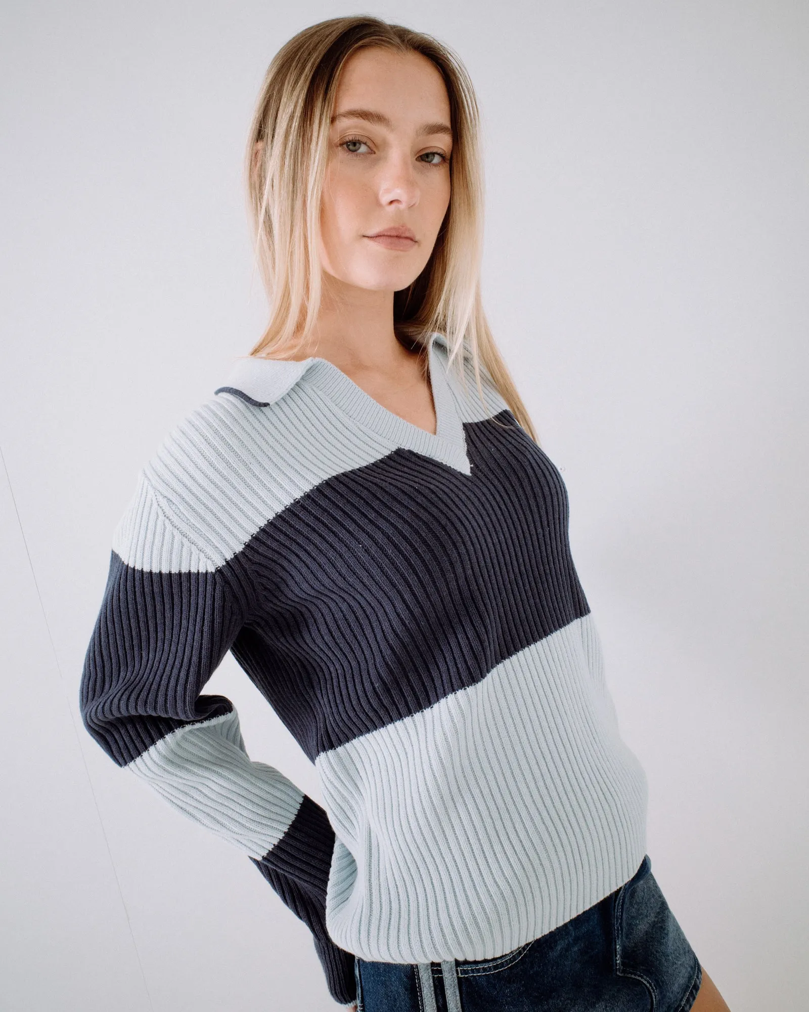 Try Me Knitted Rugby Top sold by Rusty product image thumbnail 4