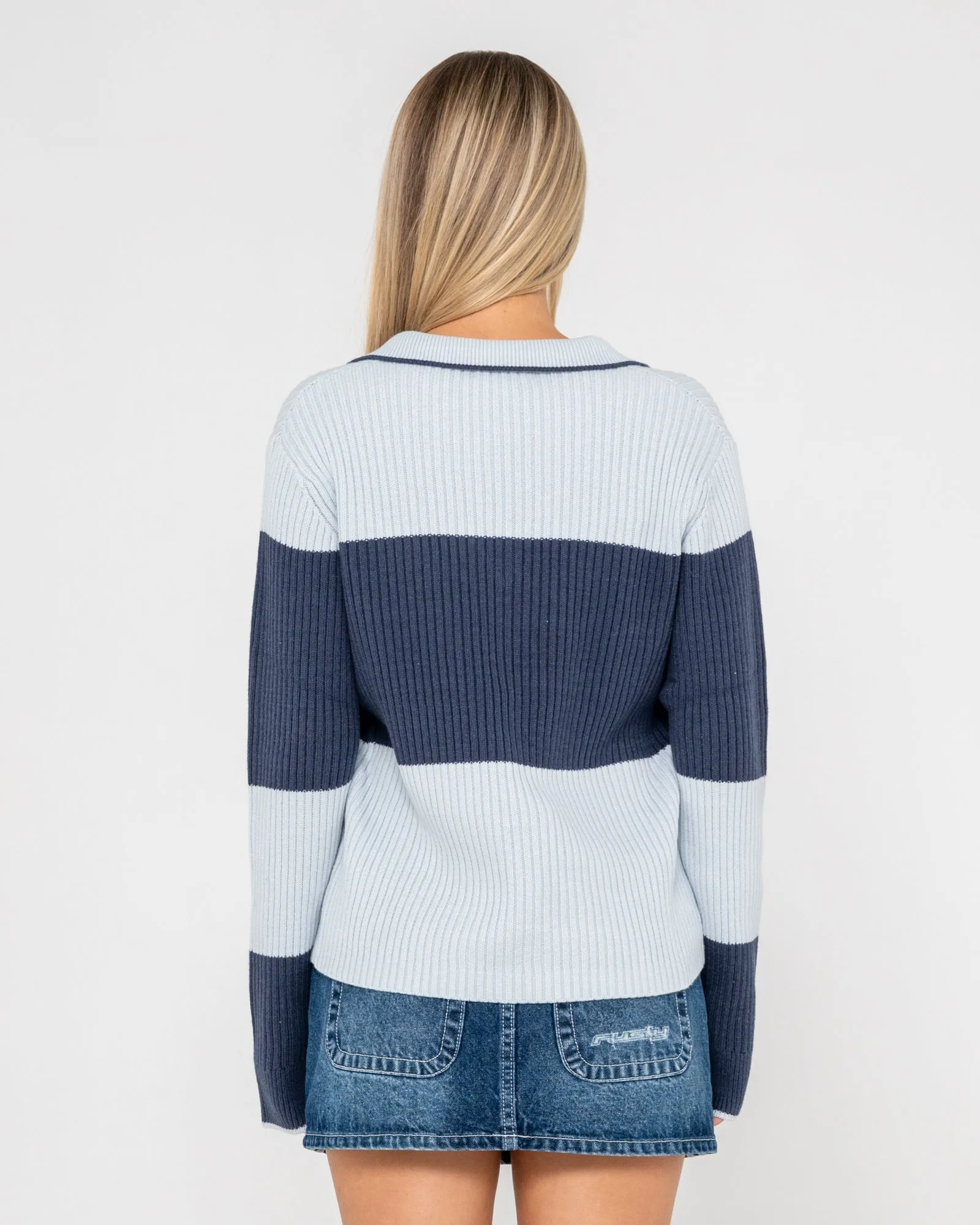 Try Me Knitted Rugby Top sold by Rusty product image thumbnail 2