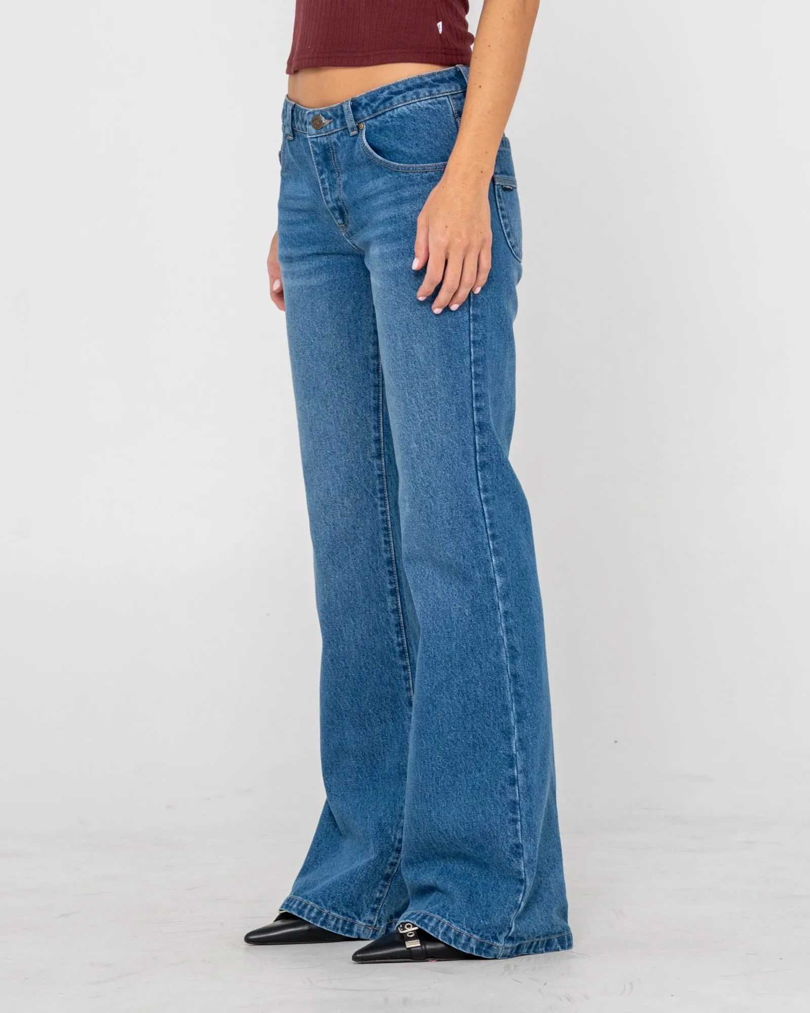 Freida Flare Low Rise Jeans sold by Rusty product image thumbnail 3