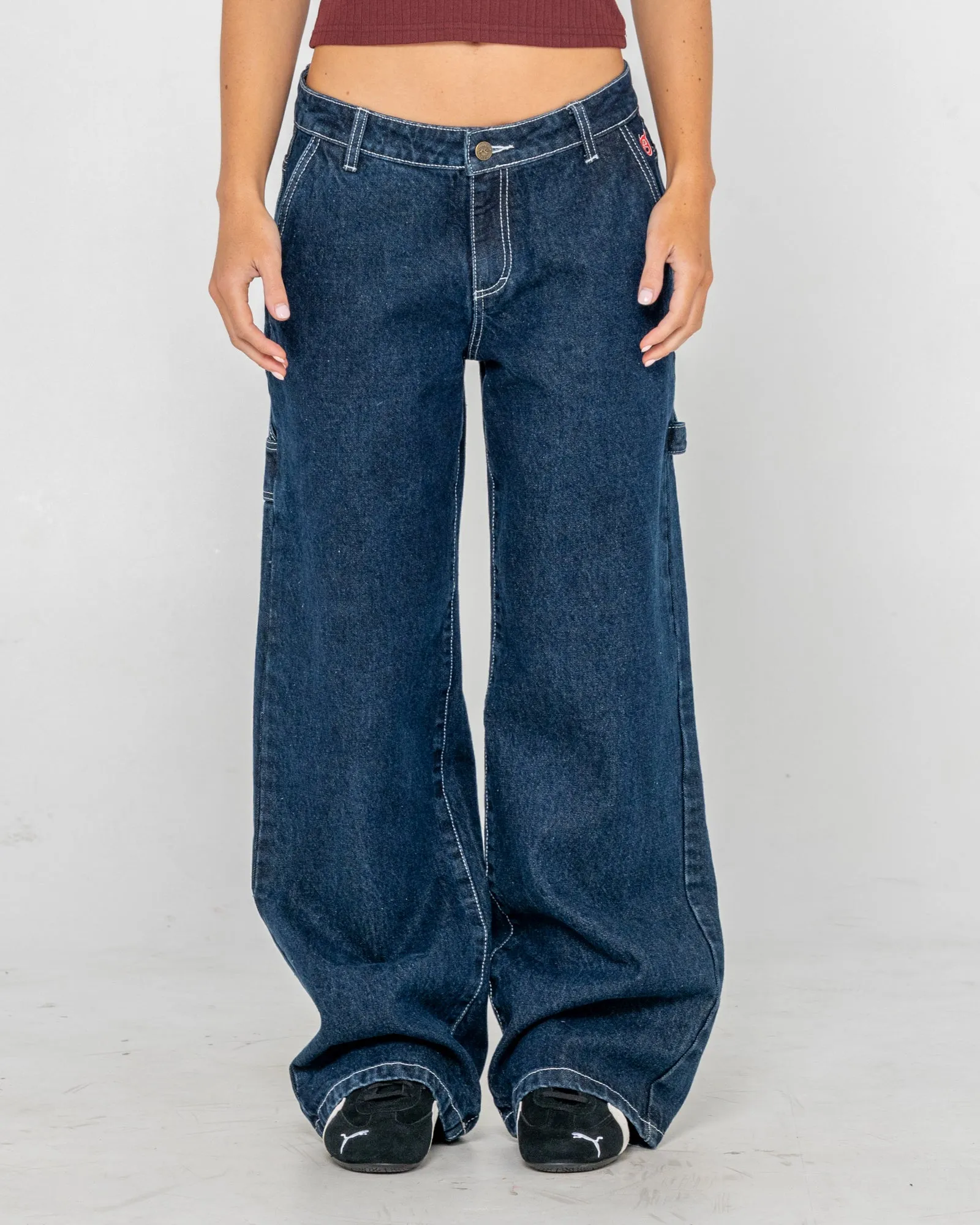 Billie 2.0 Low Rise Carpenter Jean sold by Rusty