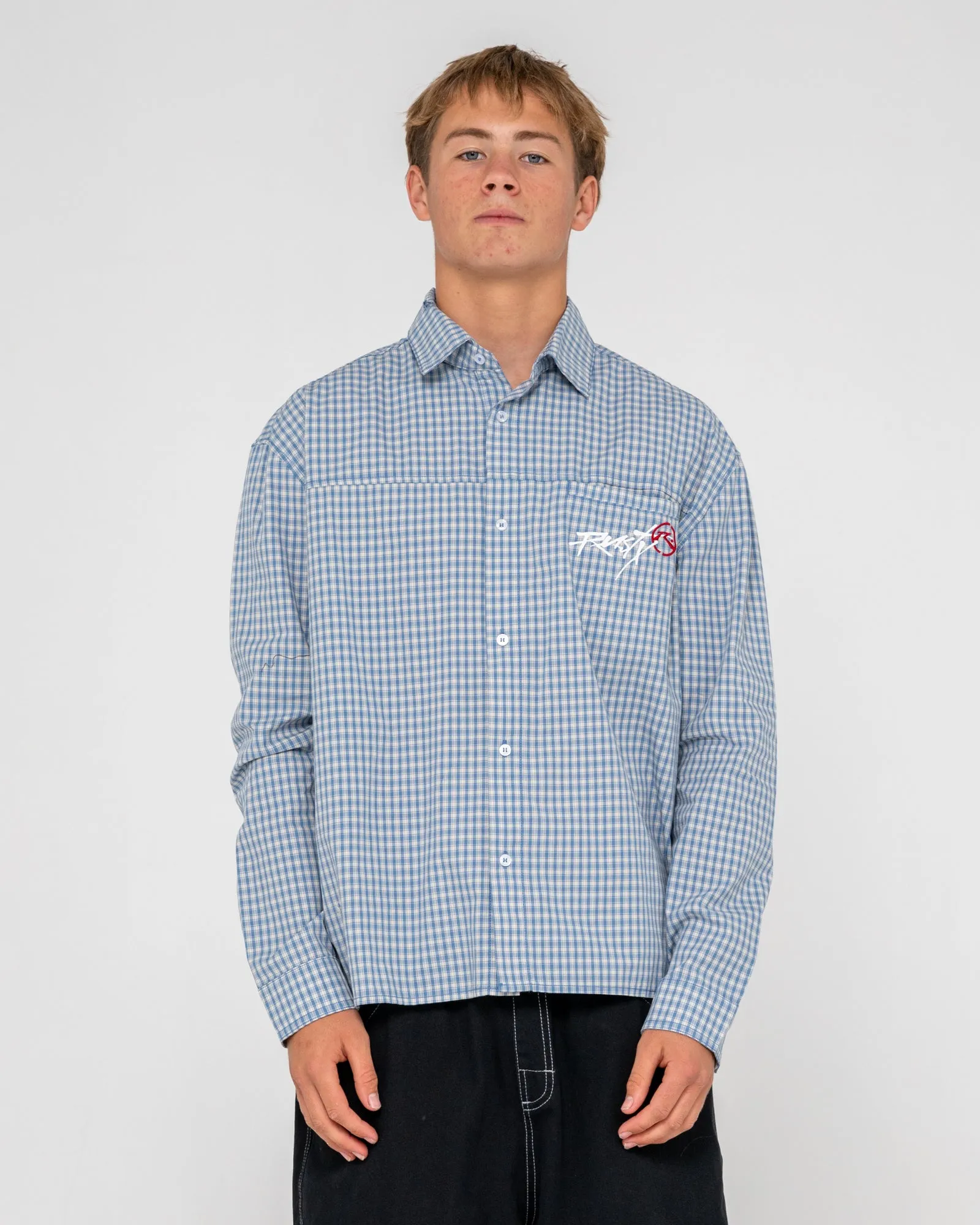 Cooper Mini Check Long Sleeve Shirt sold by Rusty