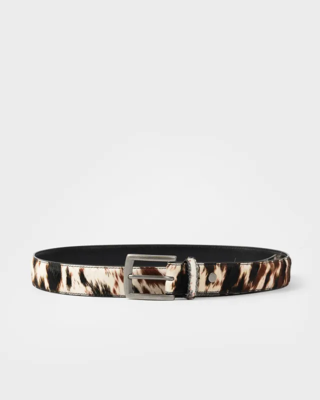 High River Leather Belt made by Rusty