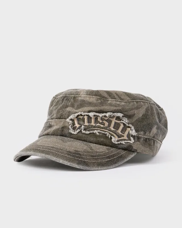 Punked Camo Military Cap made by Rusty