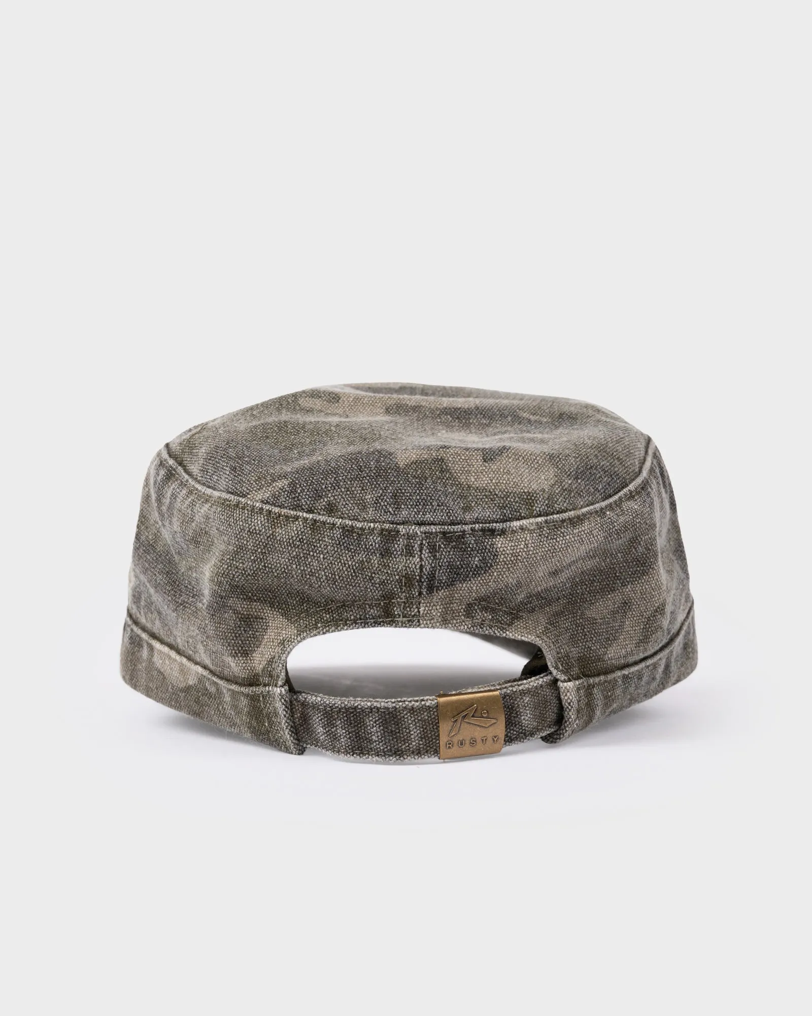 Punked Camo Military Cap sold by Rusty product image thumbnail 4