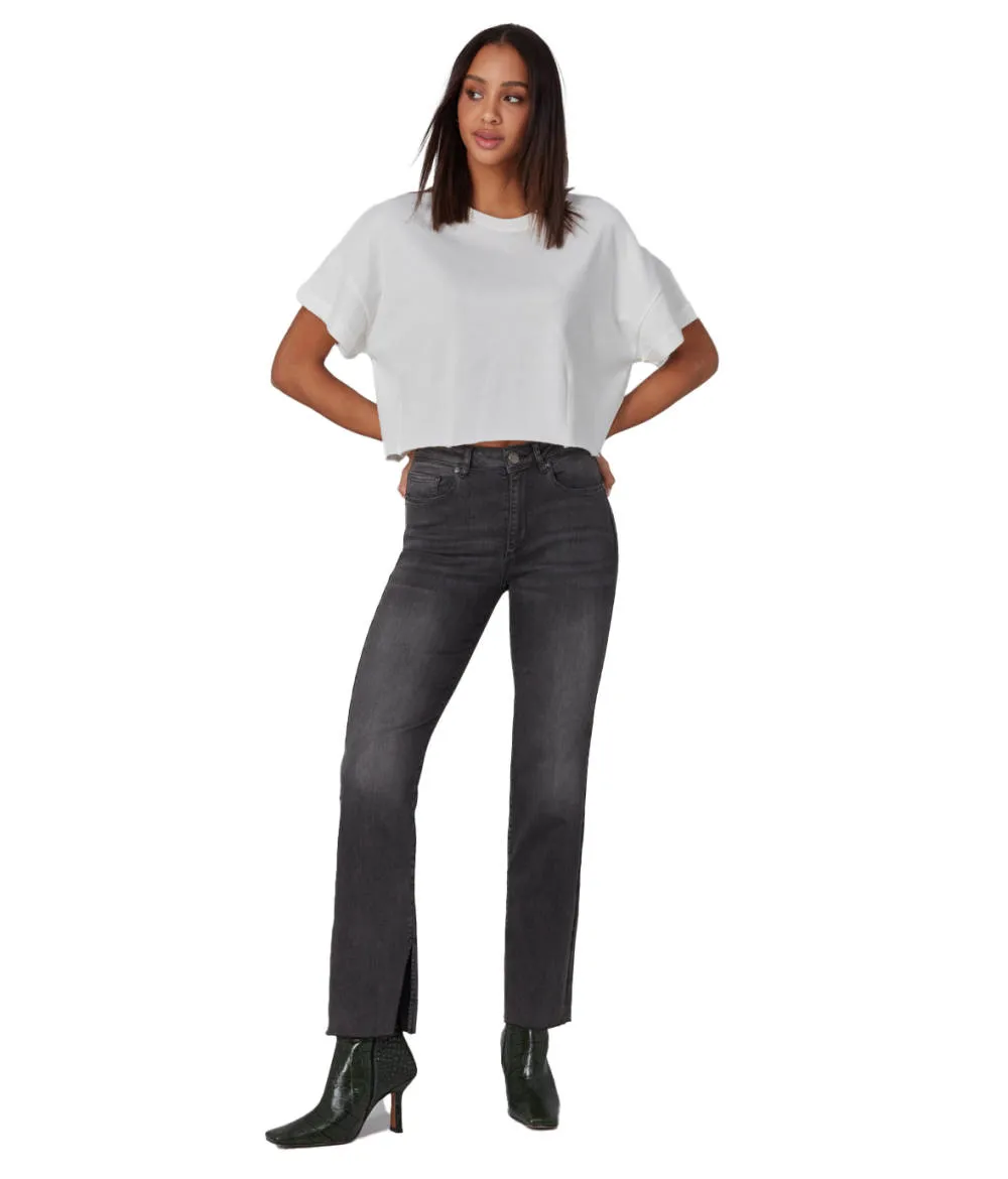 Lola Jeans JASPER-SG Mid Rise Straight Jeans sold by RW&CO. product image thumbnail 2
