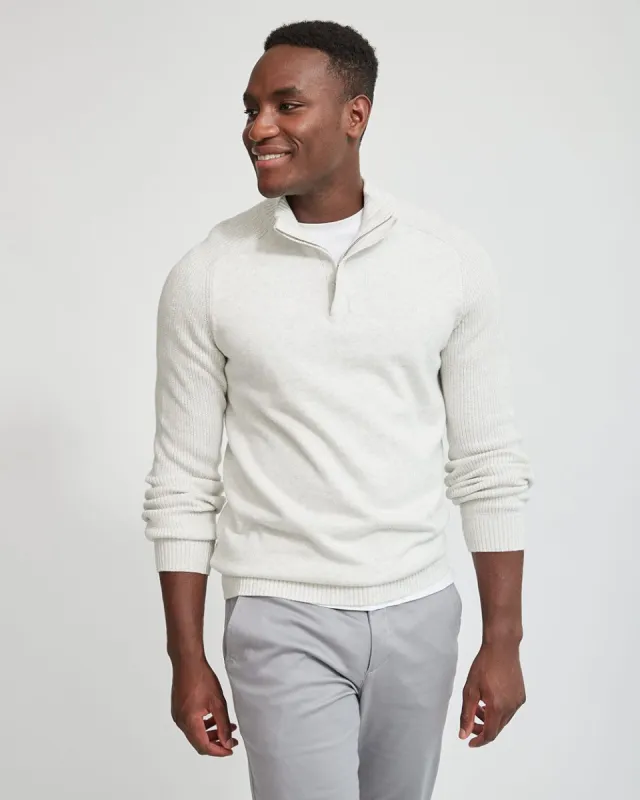 Essential Zipped Mock-Neck Sweater | RW&CO. sold by RW&CO.