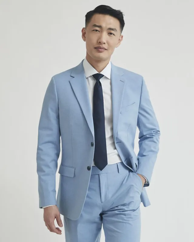 Tailored Fit Blue Suit Blazer | RW&CO. sold by RW&CO.