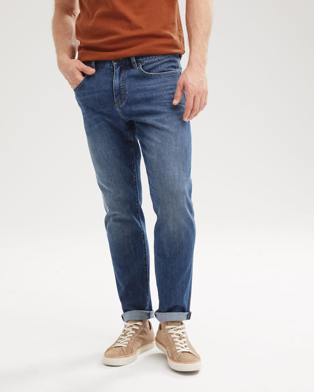Slim leg Medium Wash Jeans | RW&CO. sold by RW&CO.