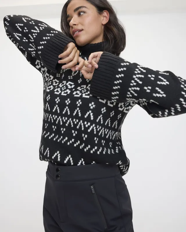 Long-Sleeve Turtleneck Sweater - Hyba made by RW&CO.