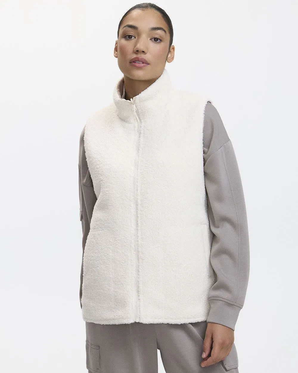 Reversible Sherpa Vest - Hyba sold by RW&CO.