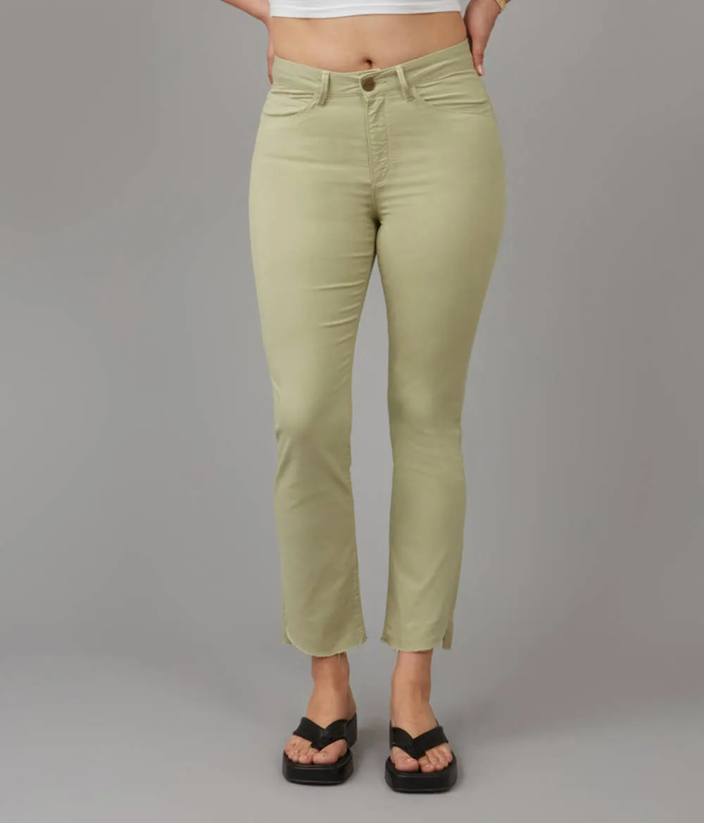 Lola Jeans KATE-SAGE High Rise Slim Jeans sold by RW&CO. product image thumbnail 2