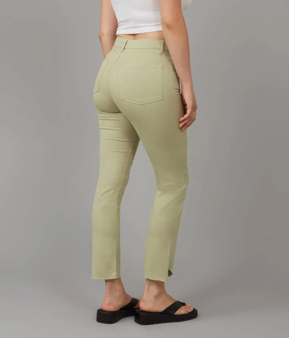 Lola Jeans KATE-SAGE High Rise Slim Jeans sold by RW&CO. product image thumbnail 5