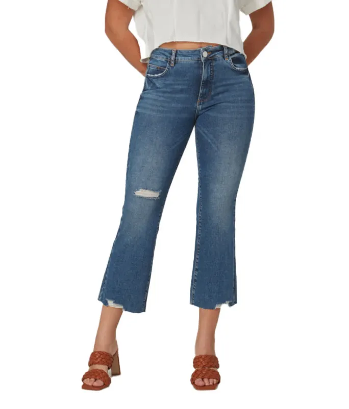 Lola Jeans BILLIE-DIS High Rise Bootcut Jeans made by RW&CO.