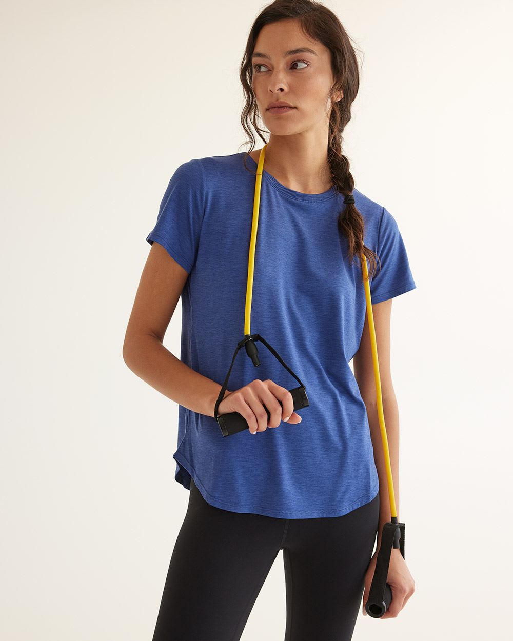 Short-Sleeve Crew-Neck Tee, Dry Lux Hyba, Hyba Essentials sold by RW&CO. product image thumbnail 3