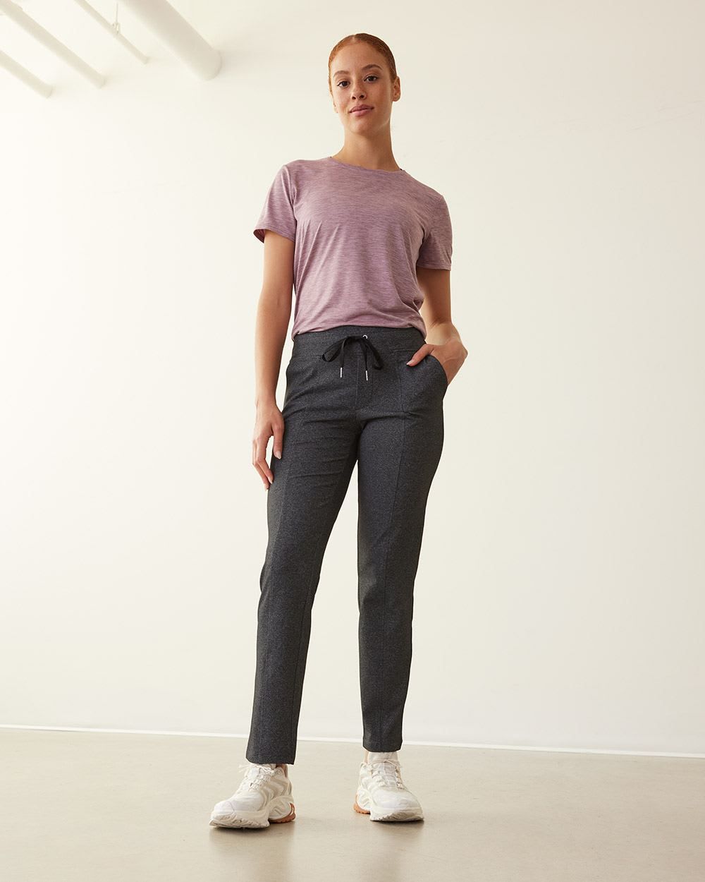 Urban Slim-Leg Heather Pant, Hyba sold by RW&CO.