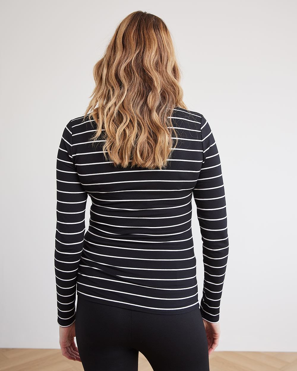 Nursing Long-Sleeve Top with Scoop Neckline, Set of 2 - Thyme Maternity sold by RW&CO. product image thumbnail 3