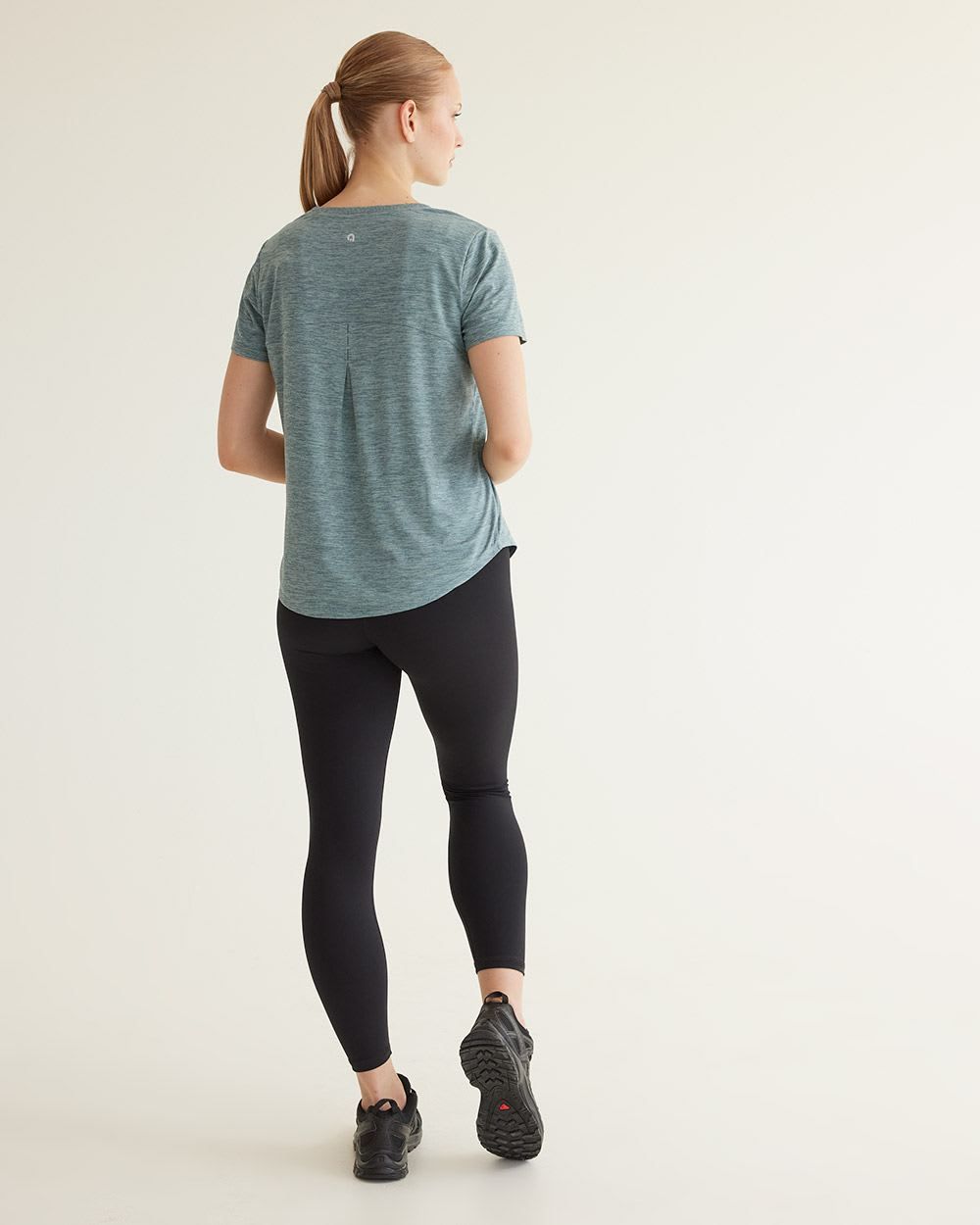 Short-Sleeve Crew-Neck Tee - Dry Lux Hyba Essentials sold by RW&CO. product image thumbnail 2