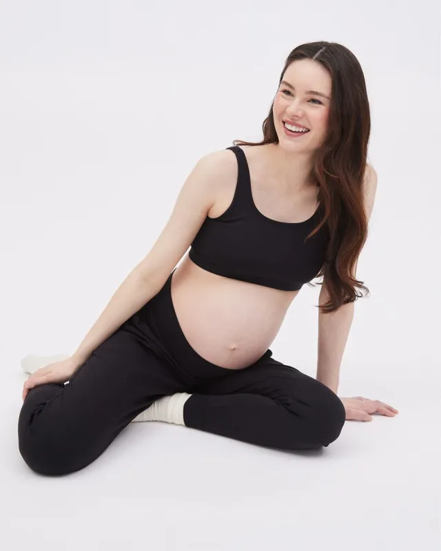 Over-The-Belly Soft Touch Jogger - Thyme Maternity sold by RW&CO.