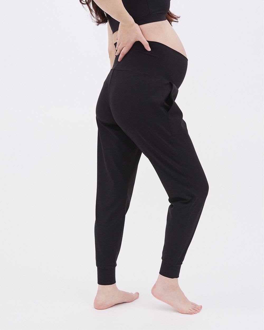 Over-The-Belly Soft Touch Jogger - Thyme Maternity sold by RW&CO. product image thumbnail 3