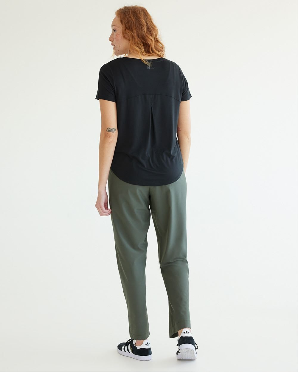 Short-Sleeve V-Neck Tee - Dry Lux Hyba Essentials sold by RW&CO. product image thumbnail 2