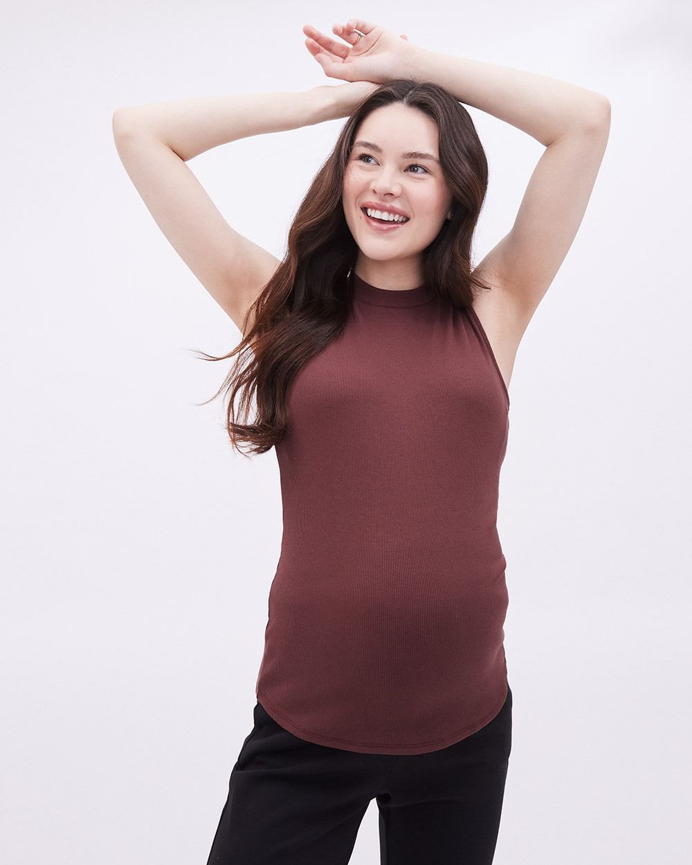 Ribbed Tank - Thyme Maternity sold by RW&CO. product image thumbnail 4