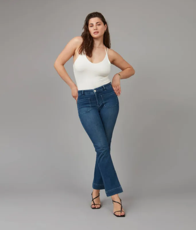 Lola Jeans GENE-DIS Mid Rise Bootcut Jeans sold by RW&CO.