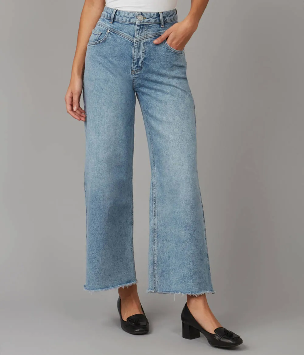 Lola Jeans MILAN-JB High Rise Wide Leg Jeans sold by RW&CO. product image thumbnail 2