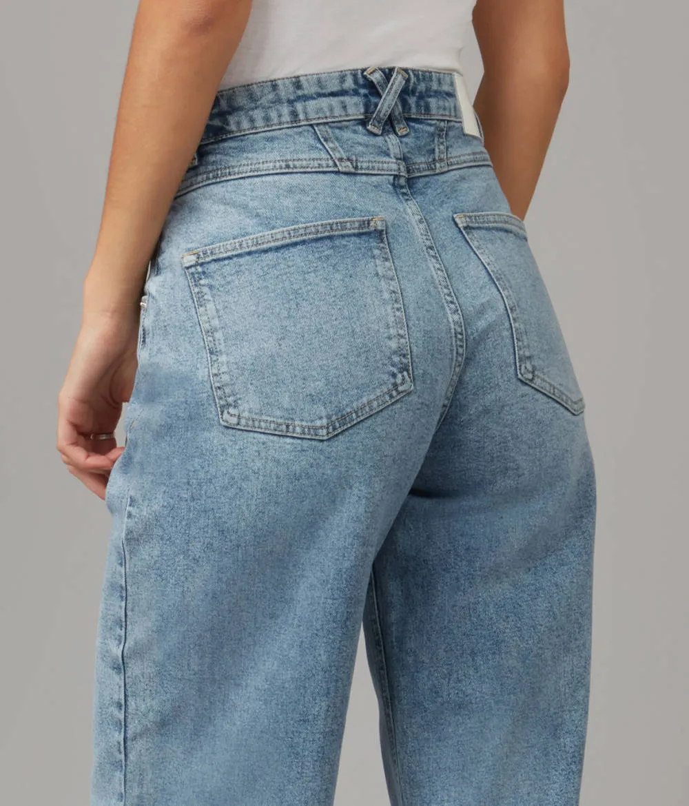 Lola Jeans MILAN-JB High Rise Wide Leg Jeans sold by RW&CO. product image thumbnail 4