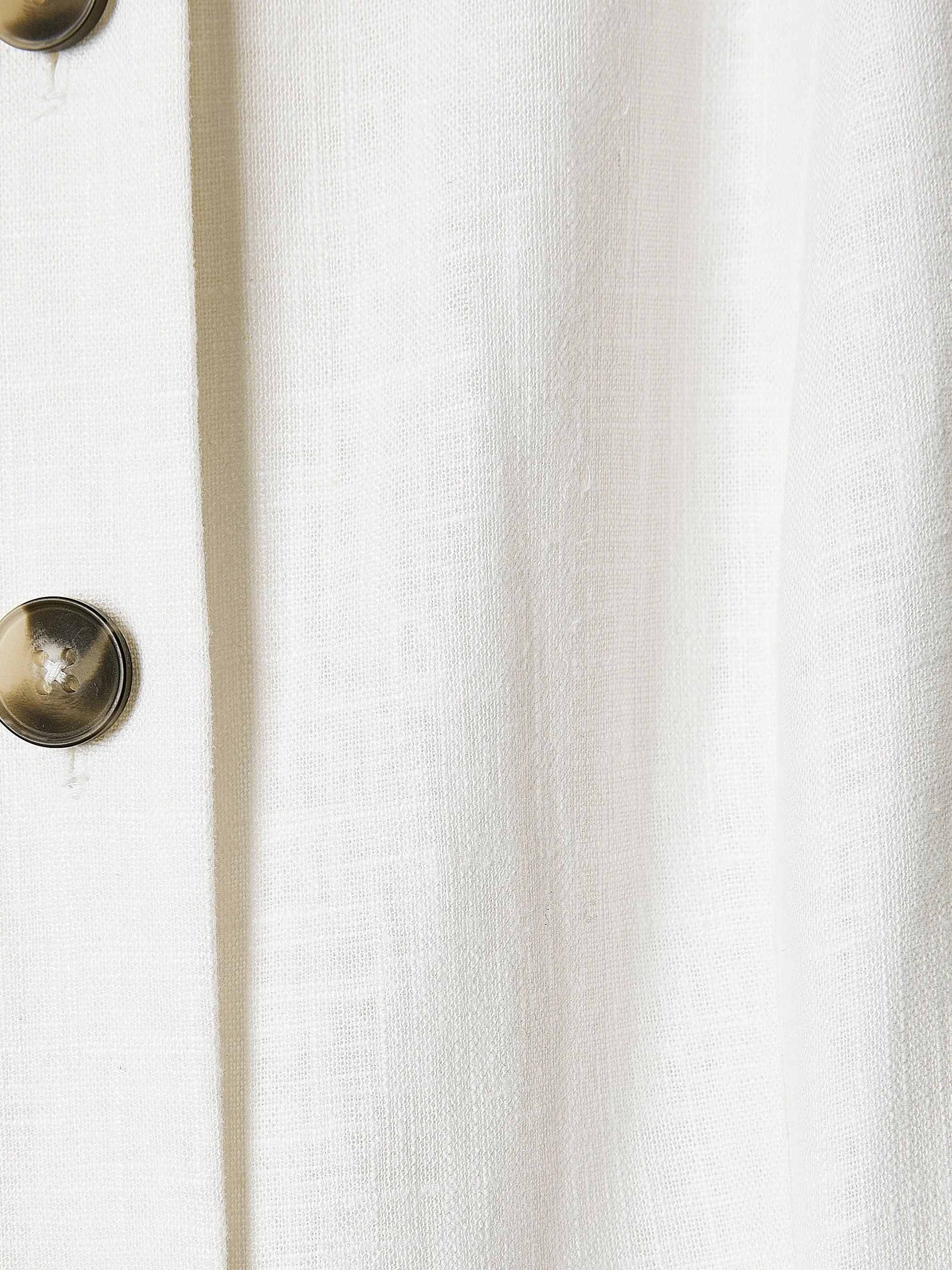 Sleeveless Crew-Neck Linen-Blend Midi Dress sold by RW&CO. product image thumbnail 3