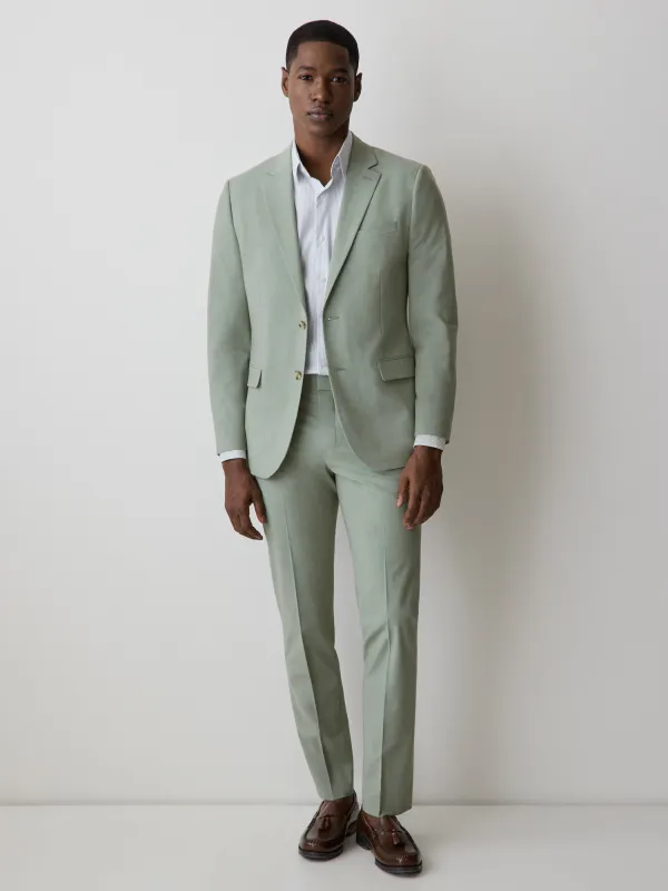 Slim-Fit Mint Suit Blazer sold by RW&CO.