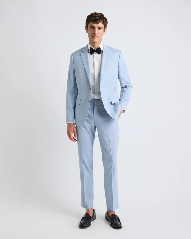 Slim-Fit Light Blue Suit Pant sold by RW&CO.