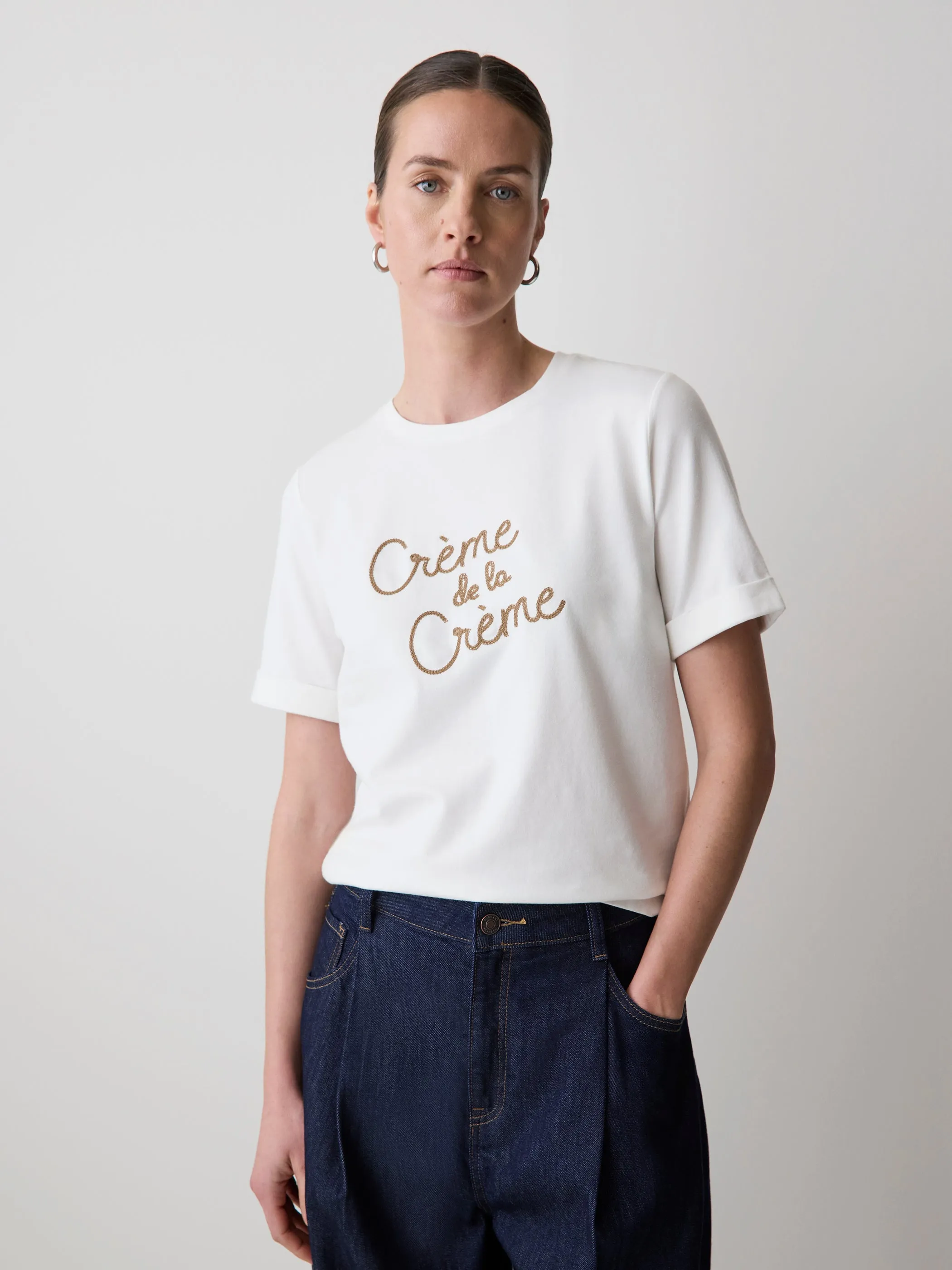 Organic Cotton Short-Sleeve Crew-Neck Tee sold by RW&CO.