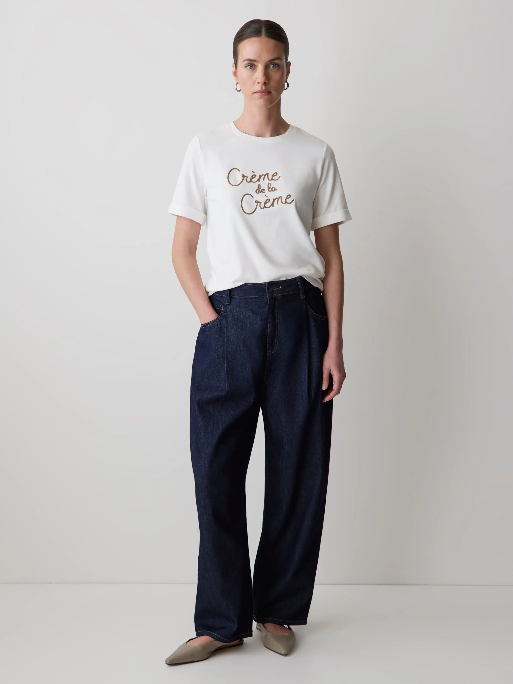 Organic Cotton Short-Sleeve Crew-Neck Tee sold by RW&CO. product image thumbnail 2