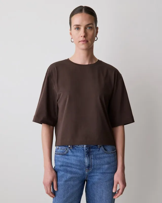 Loose Supima Cotton Tee made by RW&CO.