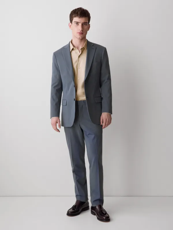 Slim-Fit Blue Suit Blazer sold by RW&CO.