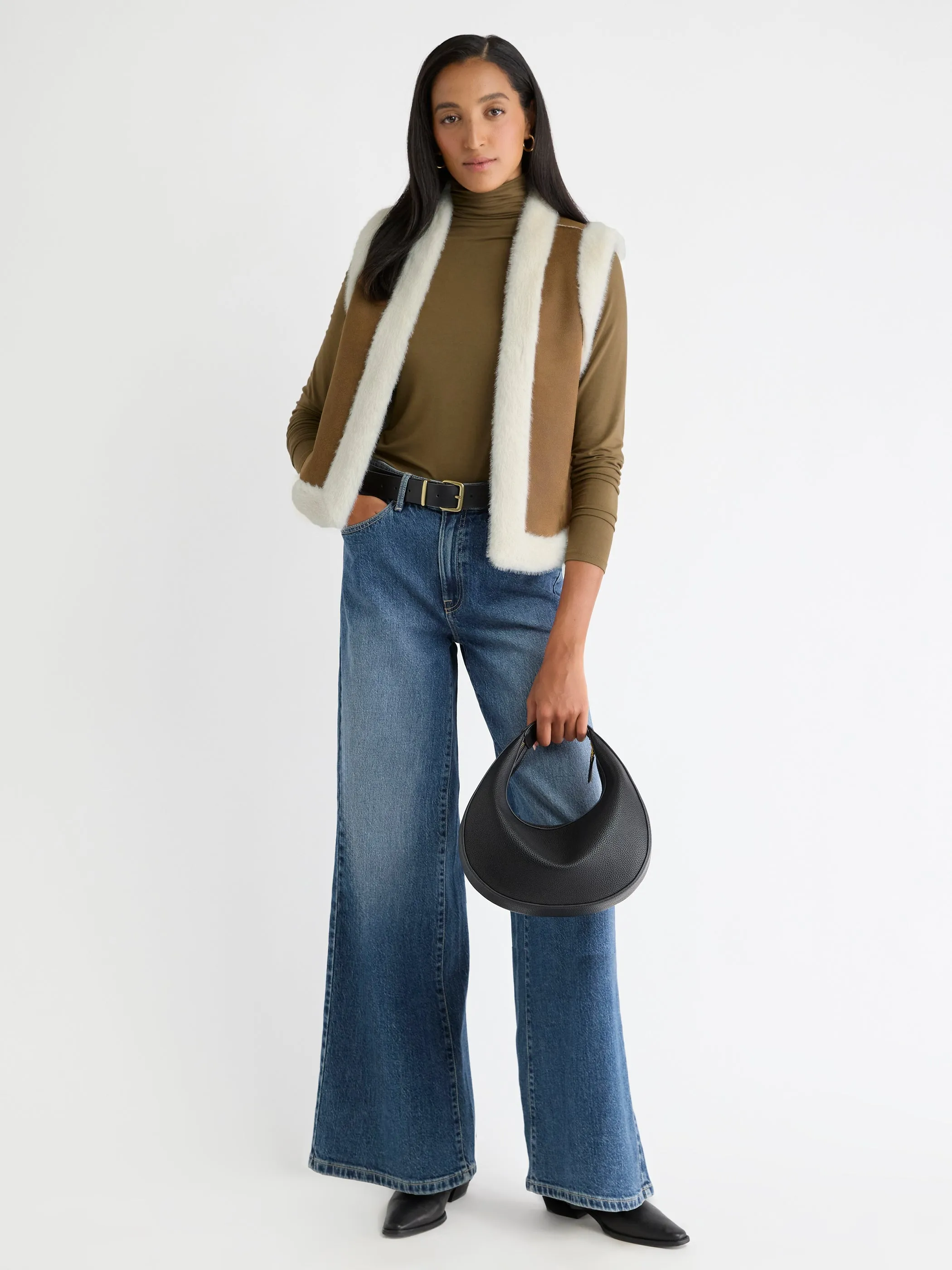 Reversible Sleeveless Vest sold by RW&CO. product image thumbnail 2