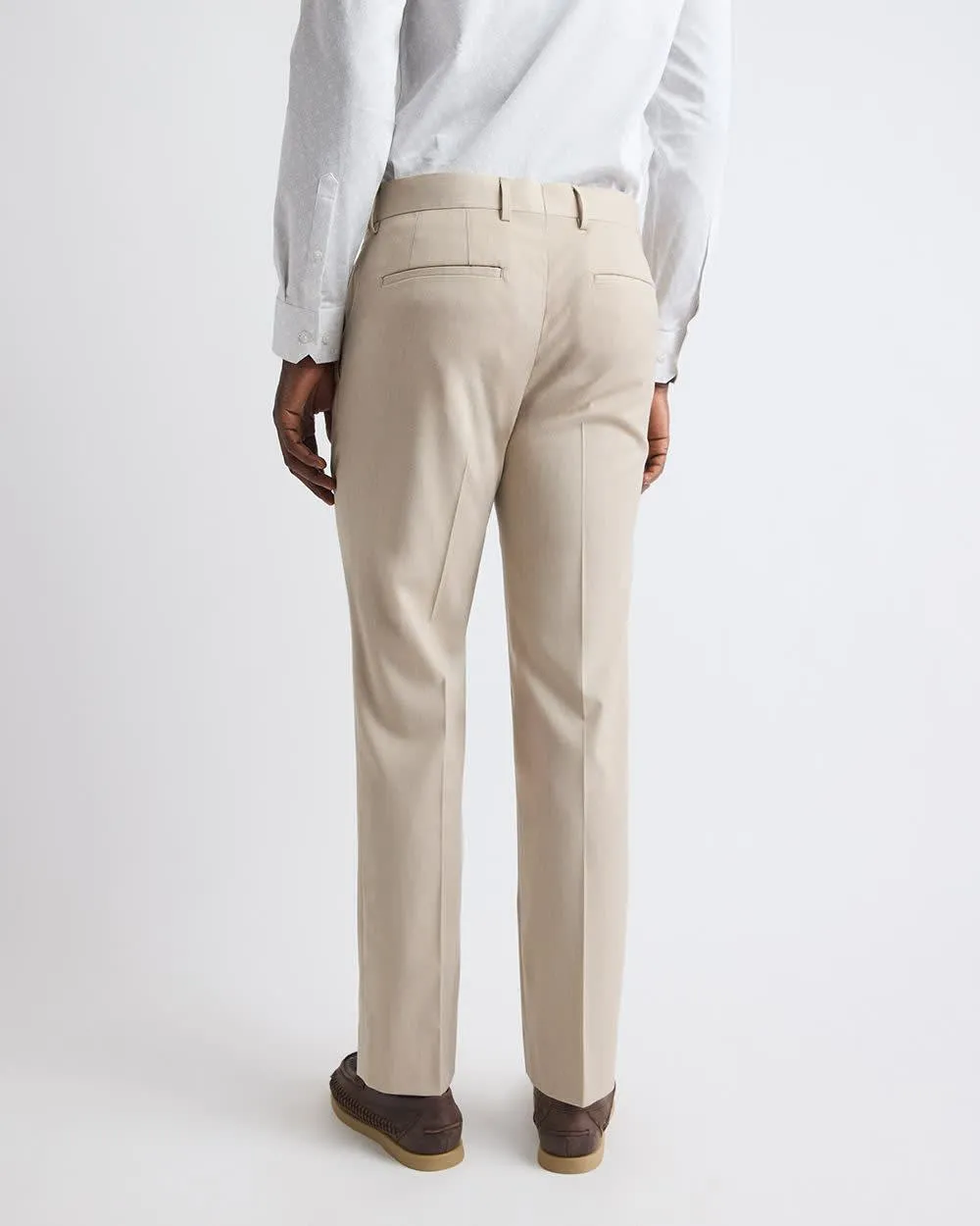 Slim Fit Beige Suit Pant sold by RW&CO. product image thumbnail 3