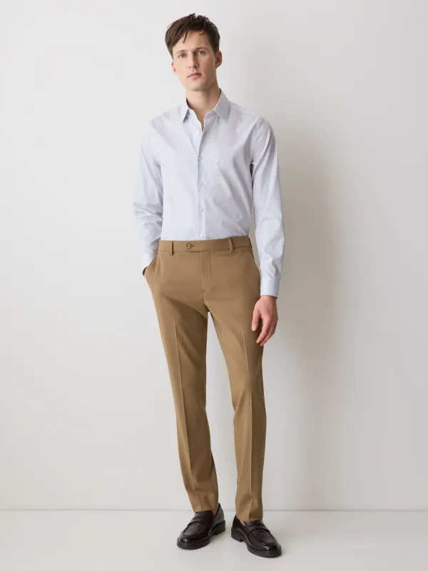 Slim-Fit Striped Dress Shirt sold by RW&CO.