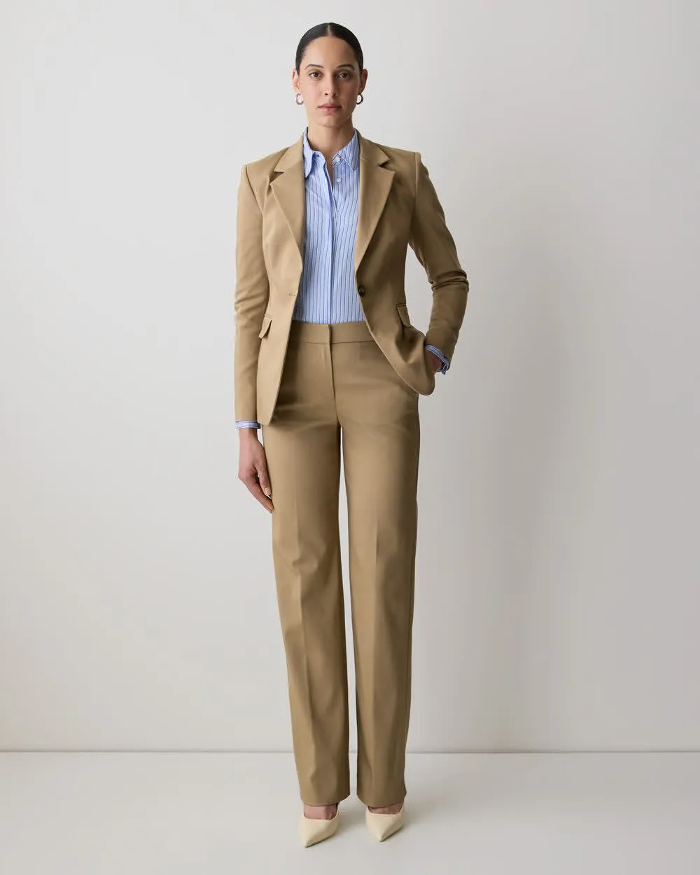 Limitless High-Rise Wide-Leg Signature Pant sold by RW&CO. product image thumbnail 2