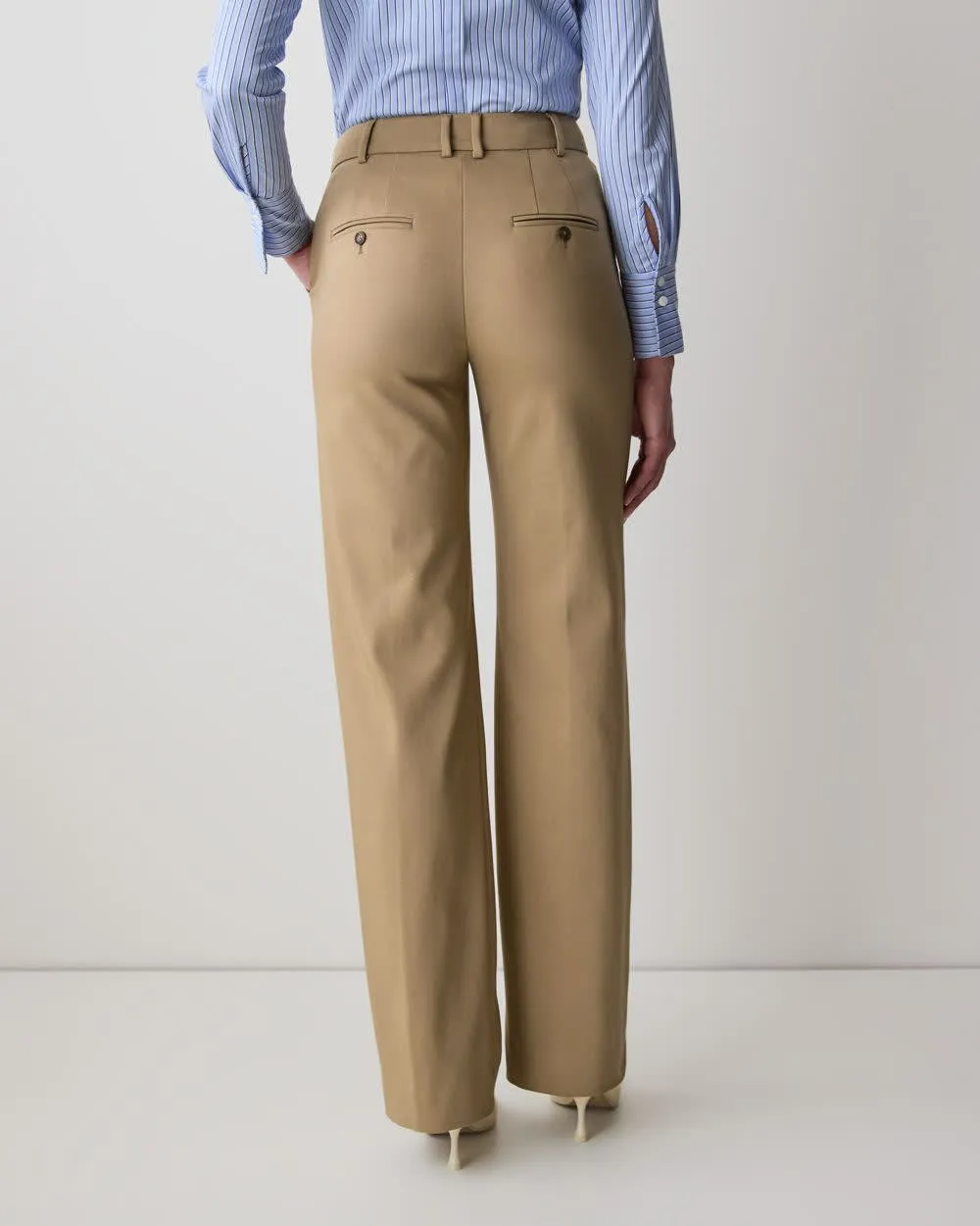 Limitless High-Rise Wide-Leg Signature Pant sold by RW&CO. product image thumbnail 3