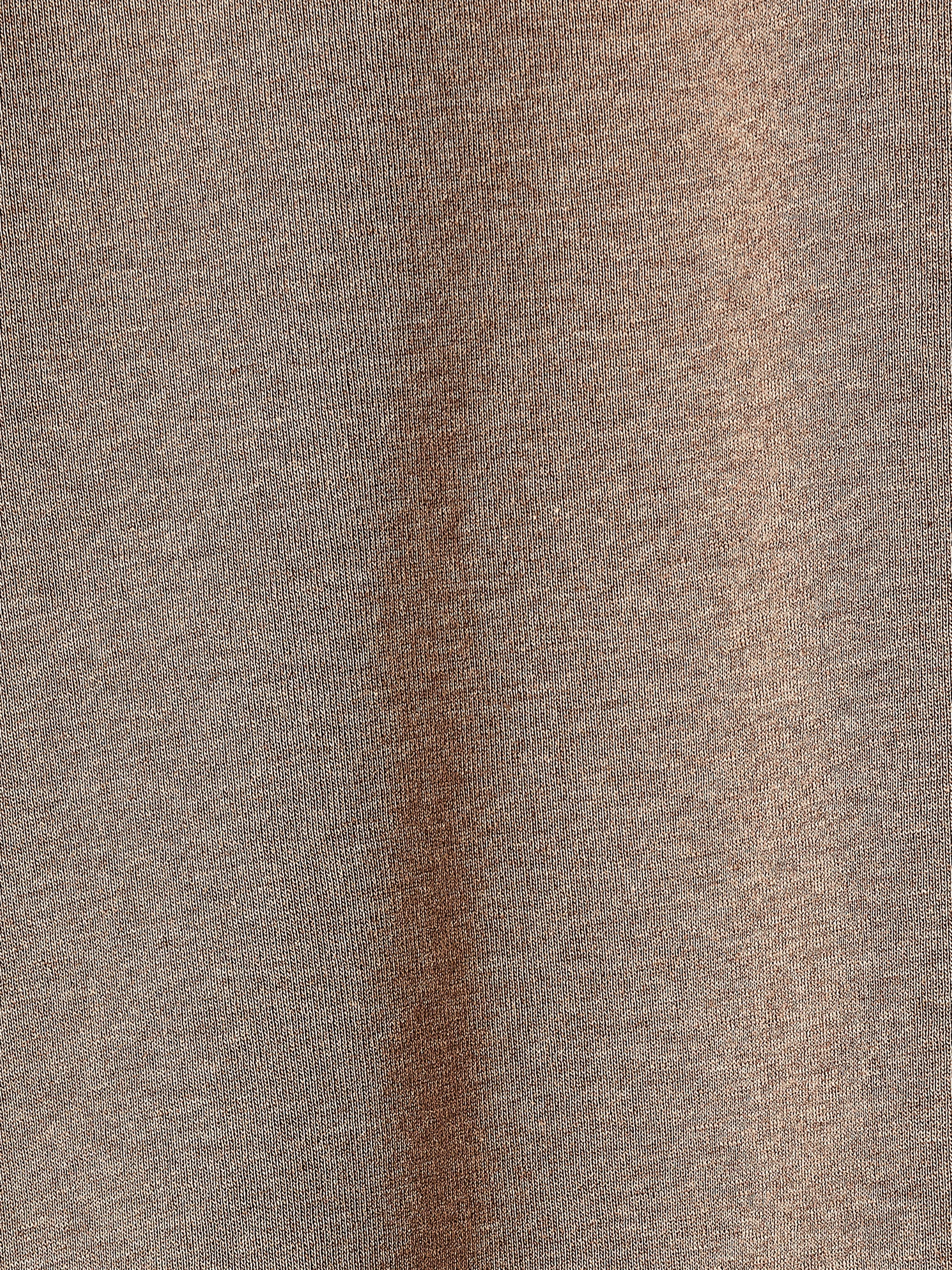 Luxe Knit Long-Sleeve Crew-Neck Fitted Ribbed Tee sold by RW&CO. product image thumbnail 4