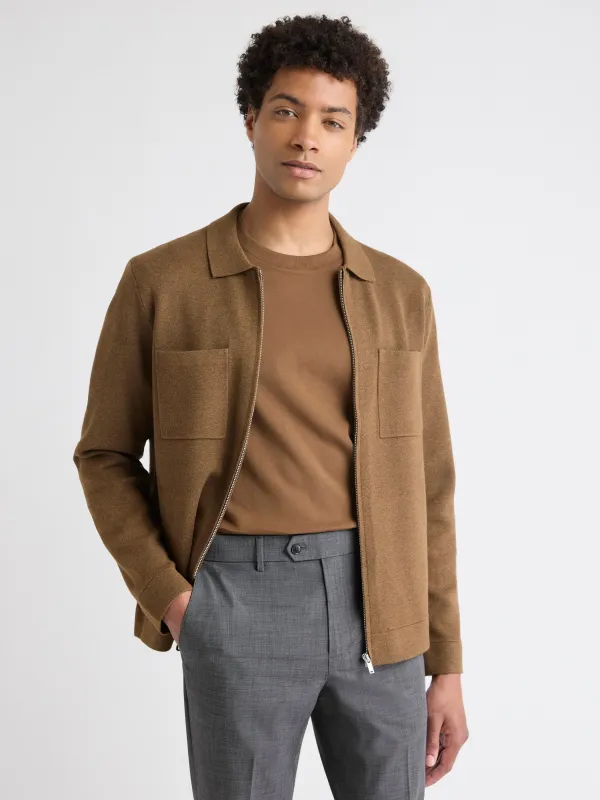 Zipped City Sweater Cardigan sold by RW&CO.