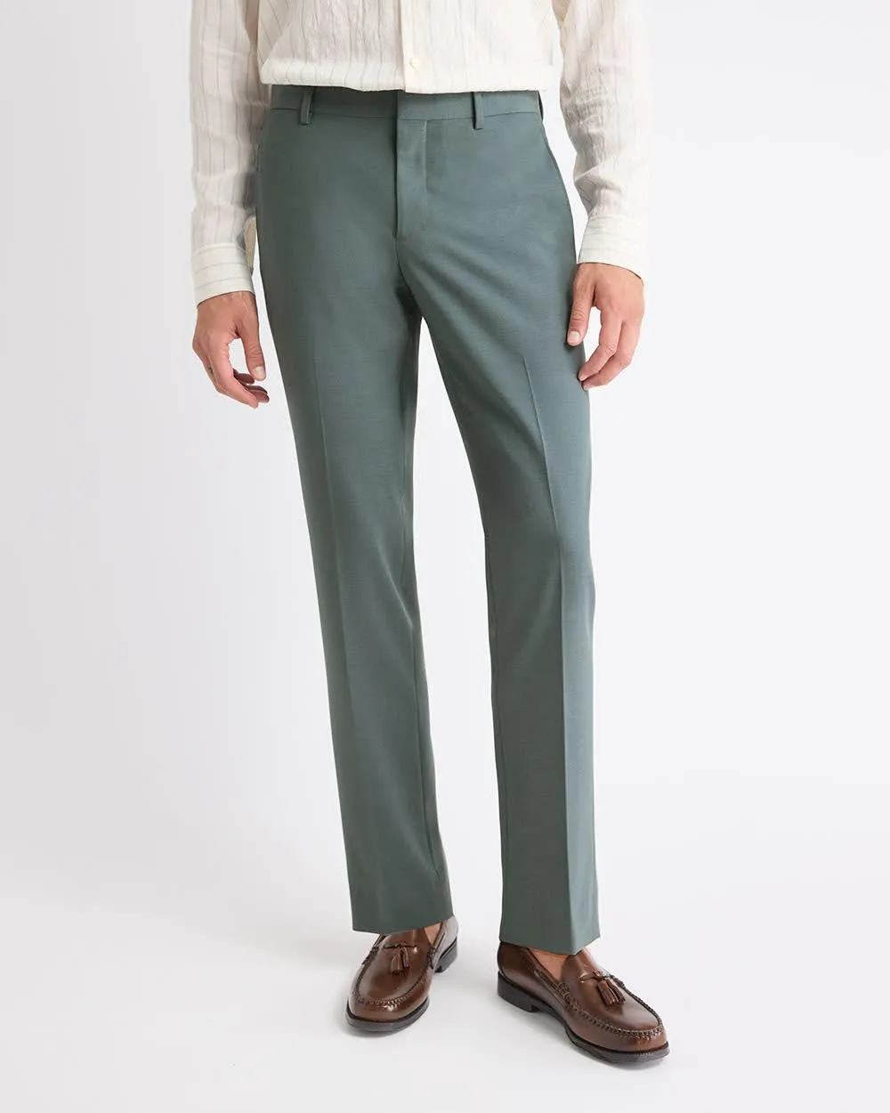 Slim Fit Agave Suit Pant sold by RW&CO. product image thumbnail 2
